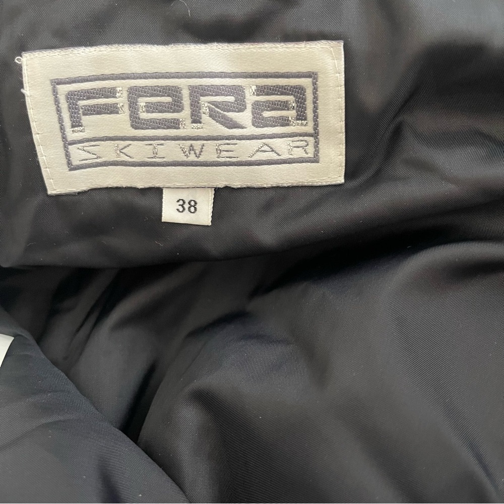 Men’s FERA Vintage Insulated Ski Snow Blue Pants Size 38 US! - Picture 4 of 8